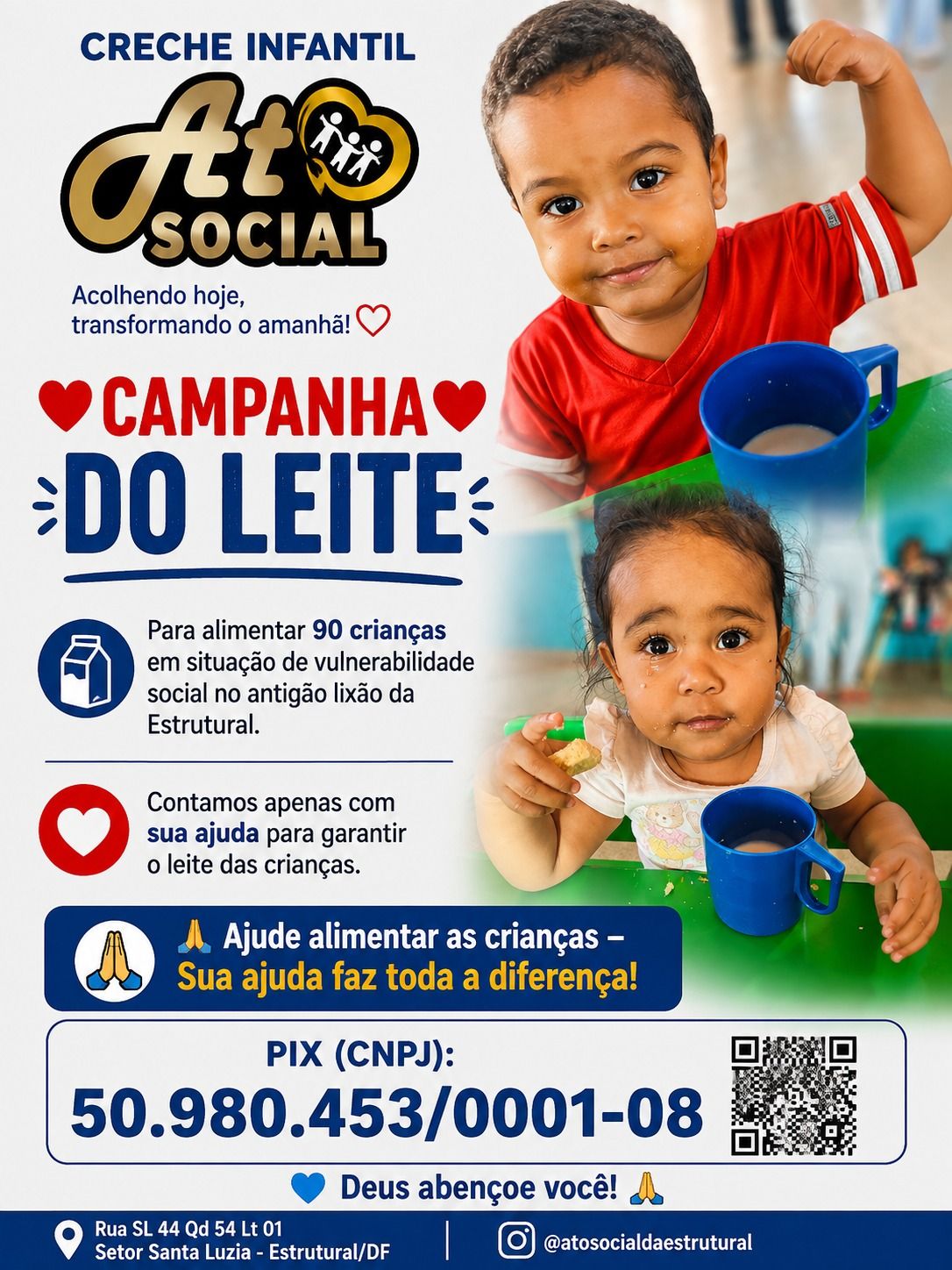Como fazer sua doação
